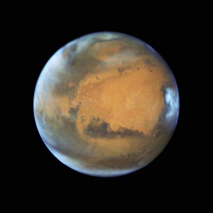 Hubble Image of Mars