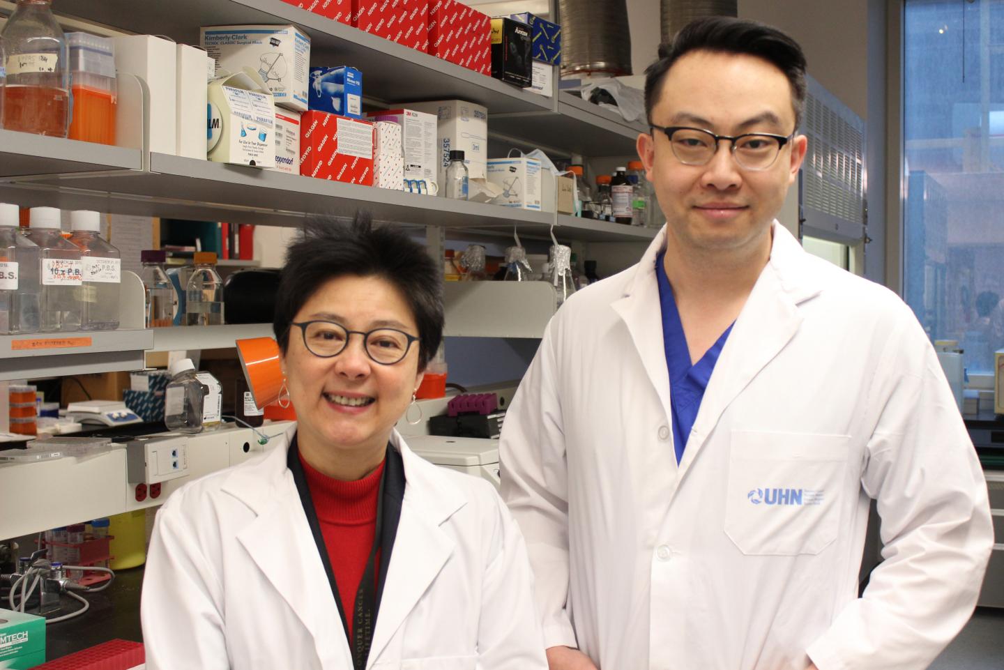 Dr. Fei-Fei Liu and Dr. Xiao Zhao, University Health Network 
