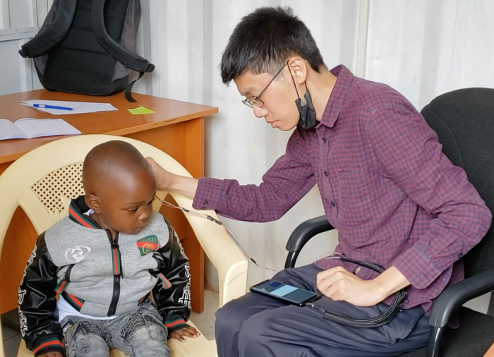 Smartphone hearing screening in Kenya