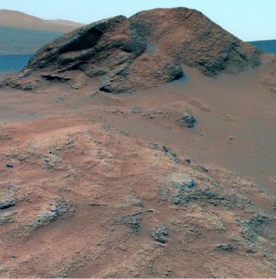 Hidden Carbonates in Martian R [IMAGE] | EurekAlert! Science News Releases