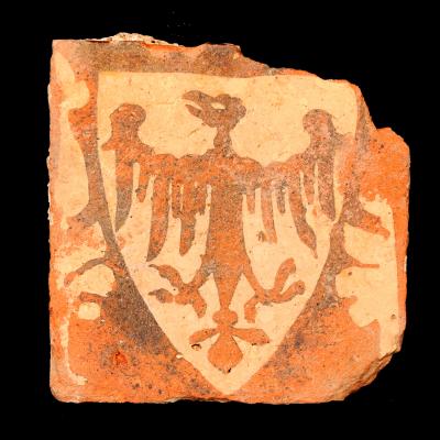 14th-century Inlaid Floor Tile