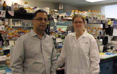 Dr. Rashmi Kothary and Melissa Bowerman, Ottawa Hospital Research Institute