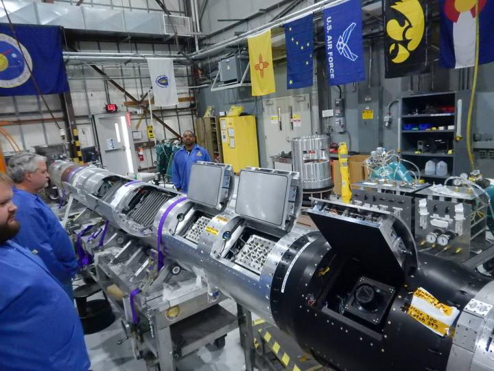 CuPID/WASP in a Black Brant IX Sounding Rocket