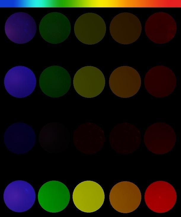 Fluorescent Peptide Nanoparticles, in Every Color of the Rainbow