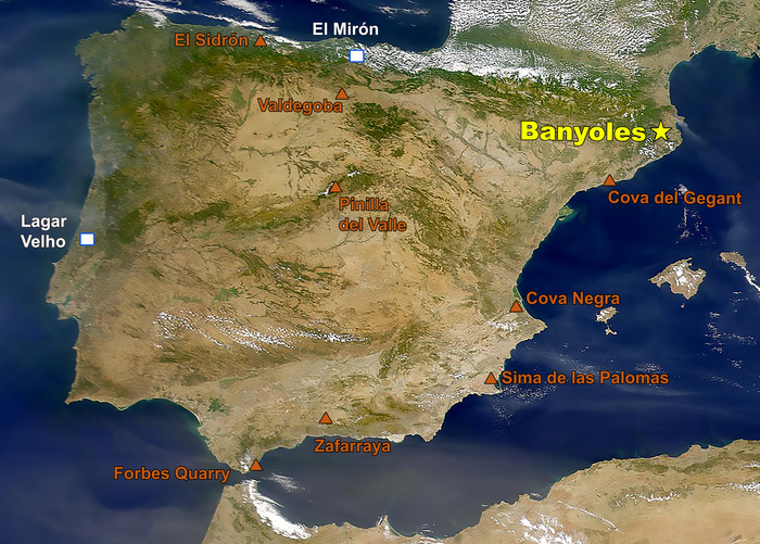 Banyoles map
