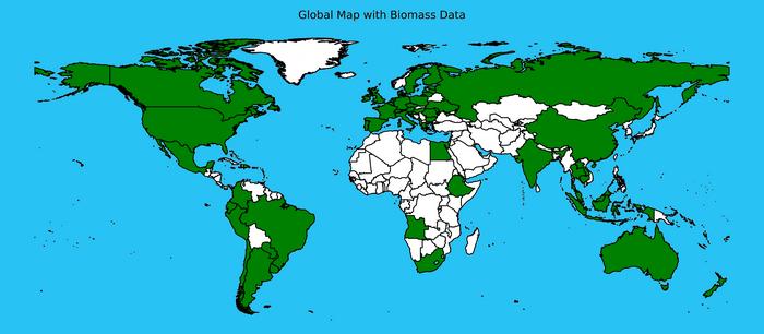 Global biomass map