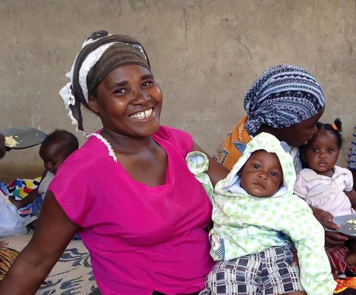 Woman and Child in Malawi