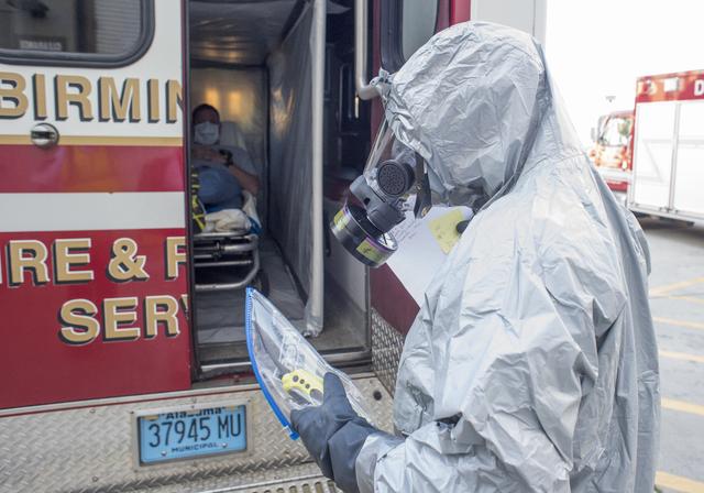 Ebola Training in Birmingham, Ala.