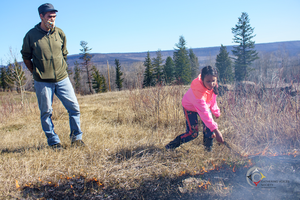 Cultural burns conducted in Tsilhqot’in territory in central B.C.