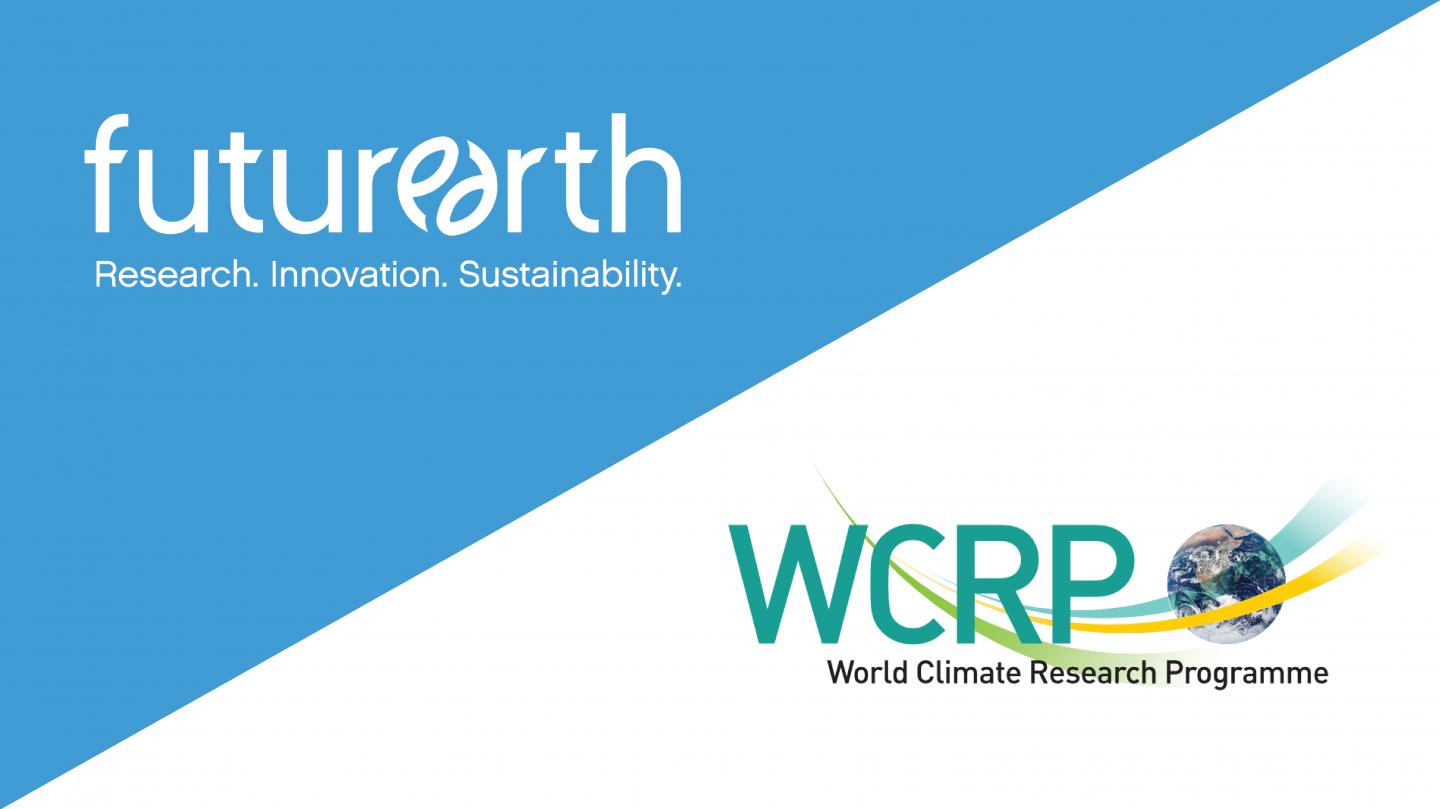 Future Earth/WCRP logos
