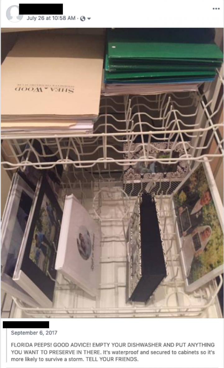 Example Facebook Post