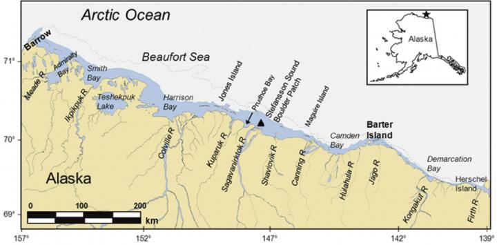 North Slope Coastal Map