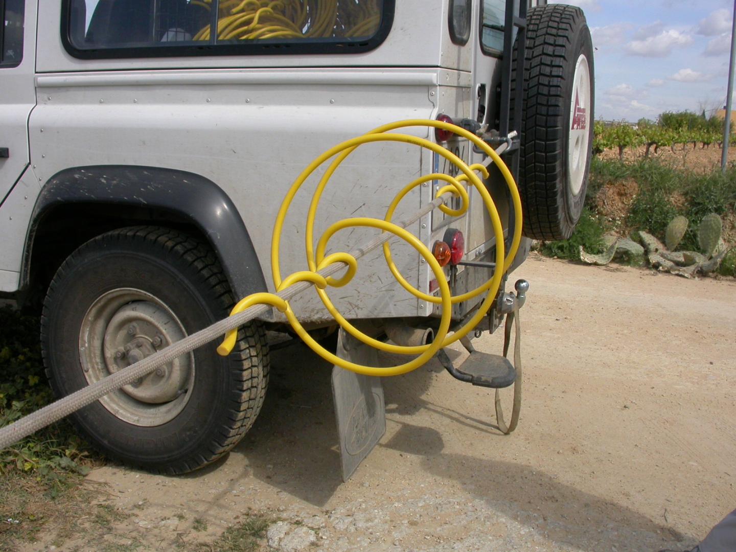 Yellow PVC Spiral