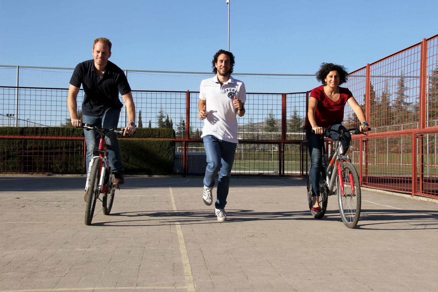 Manuel Herrador Colmenero, Emilio Villa González and Palma Chillón; University of Granada