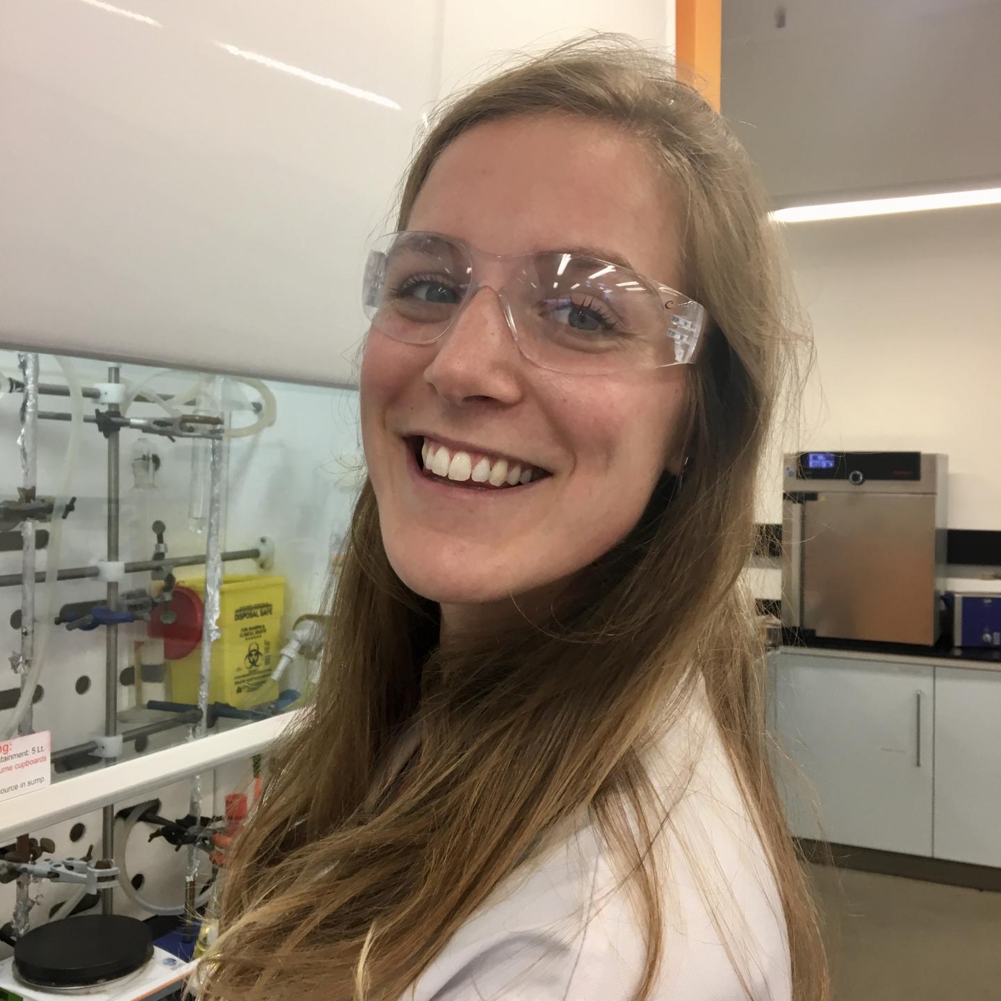 Lead author Charlotte Franck