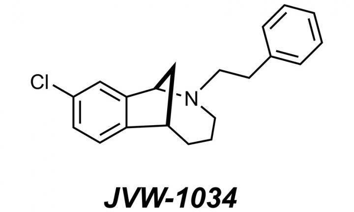 Chemical Diagram of Anti-Alcoholism Drug JVW-1034