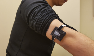 Lactate sensor is tested