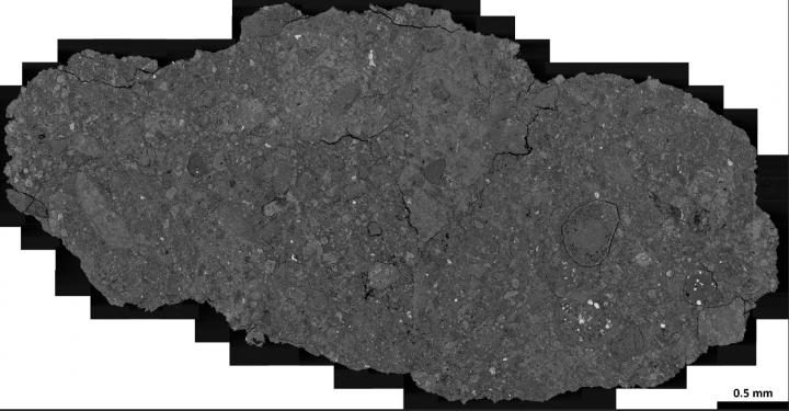 Winchcombe Meteorite SEM Capture