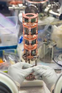 String of germanium detectors at the Majorana Demonstrator