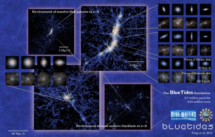 BlueTides Cosmological Simulation