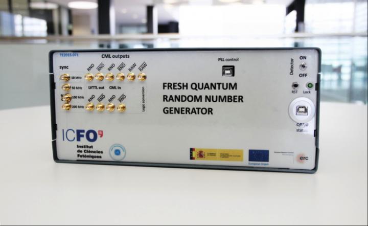 Quantum Random Number Generato [IMAGE] | EurekAlert! Science News Releases