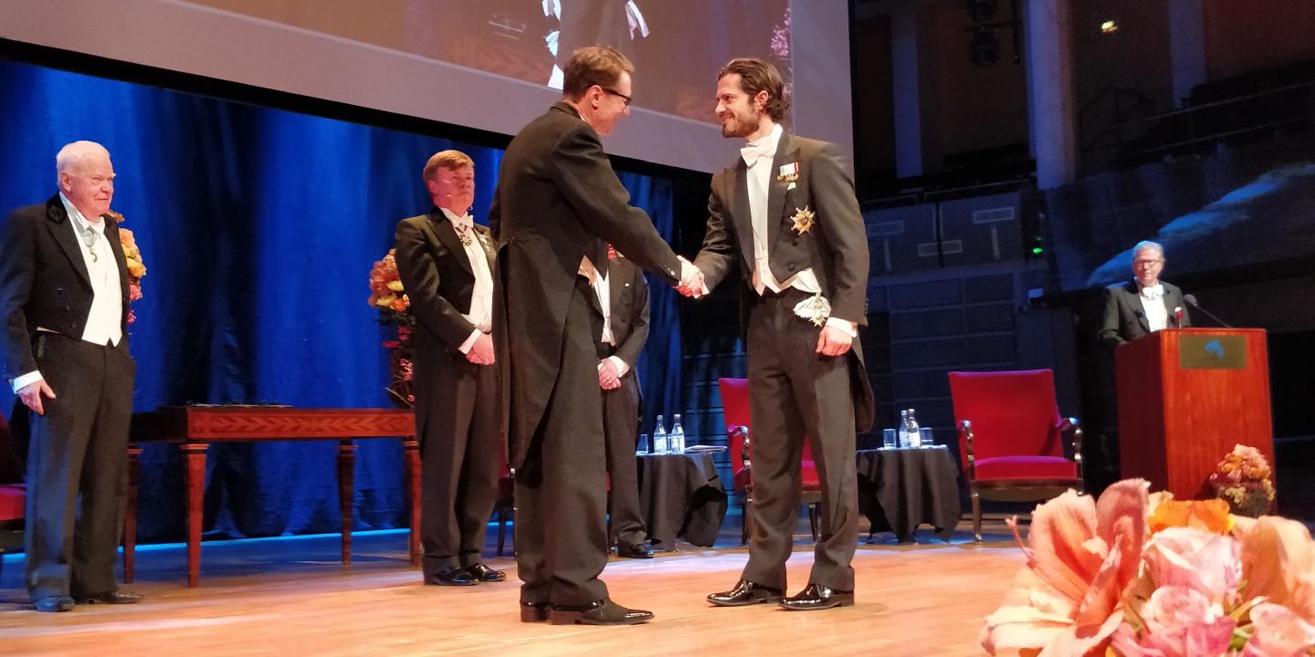 Jens Nielsen Receive Gold Medal