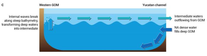 Hypothesized deep Gulf of Mexico ventilation