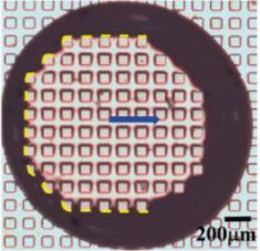 Snapshots of Contact Line Configurations When Water Droplets Slide On Surfaces With Micro-pillars