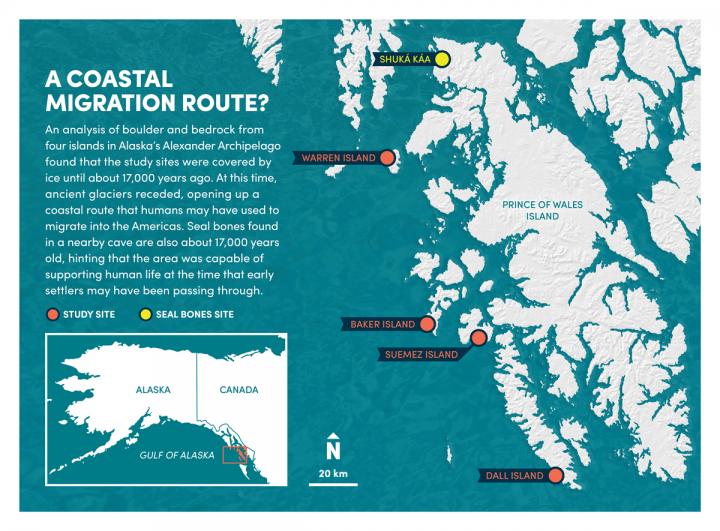 Along Alaska's Pacific Coast, Early Humans Could Have Migrated to the Americas (2 of 9)