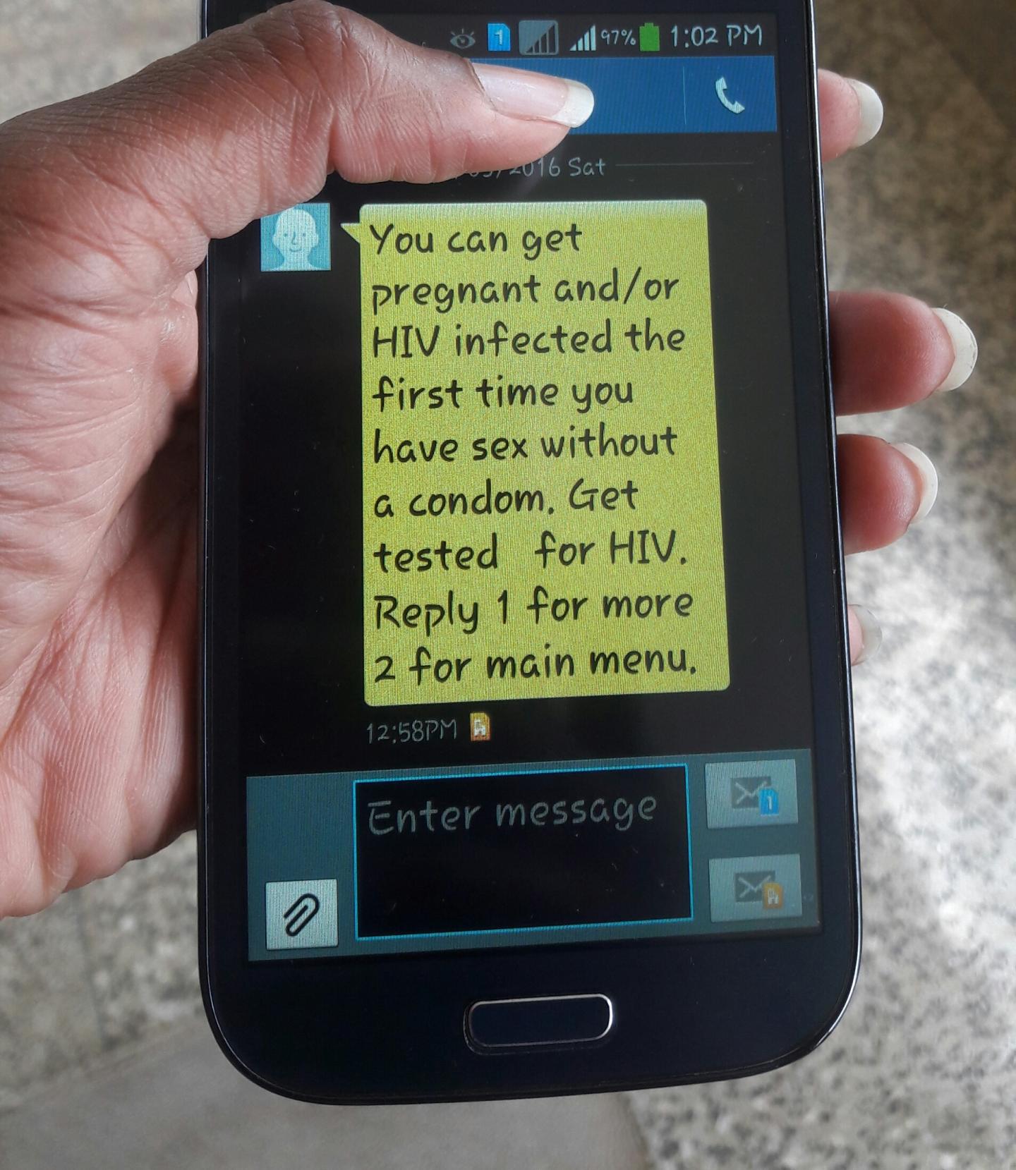 Once-a-week text messages to Kenyan women gre | EurekAlert!