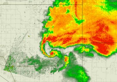 Tornadoes in Norman, Okla., on May 10