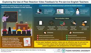 Exploring the use of peer reaction video feedback for pre-service English teachers