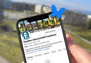 Goethe University Frankfurt’s Bluesky profile