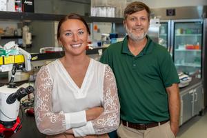 Dr. Richard O'Neil and Megan Tennant