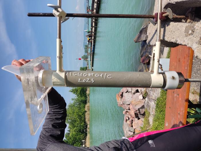 Sampling on Lake Balaton