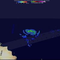 GPM 3-D image of Chapala from Oct. 29
