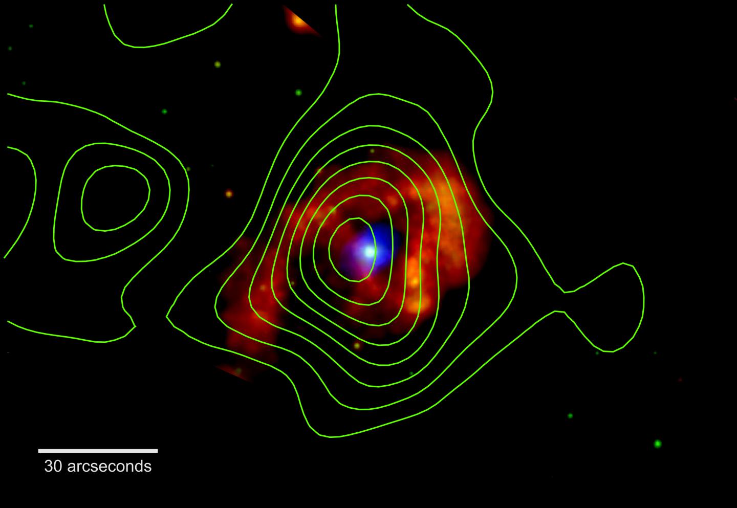 X-ray Image of Eta Carinae