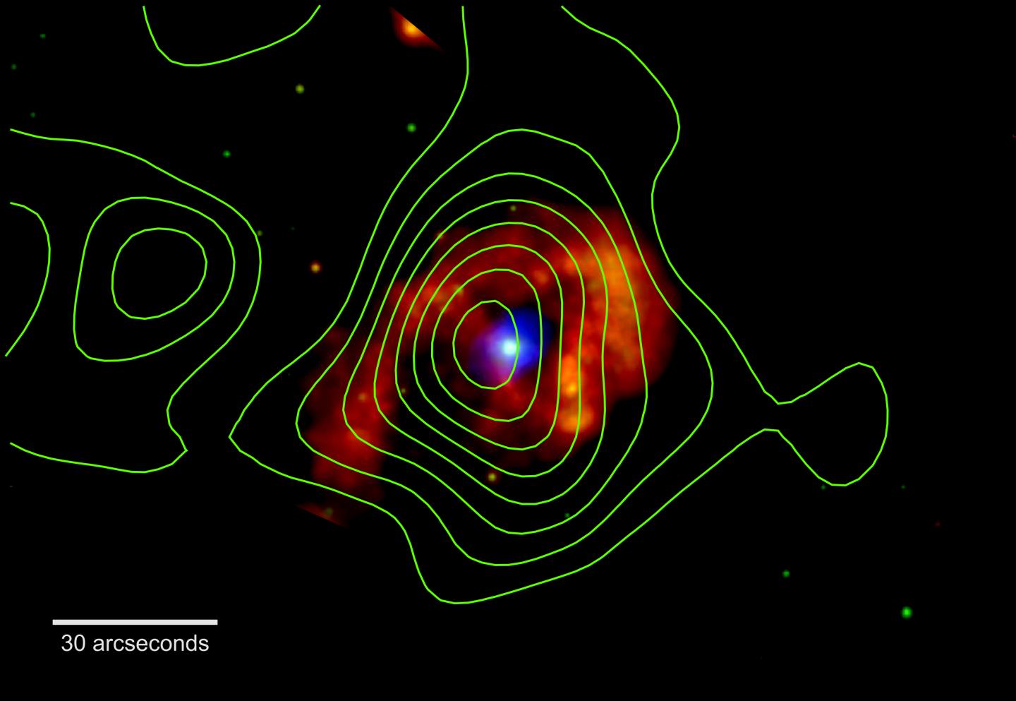 X-ray Image of Eta Carinae