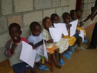 Close up of Children from Lewa Homes, Eldoret, Kenya