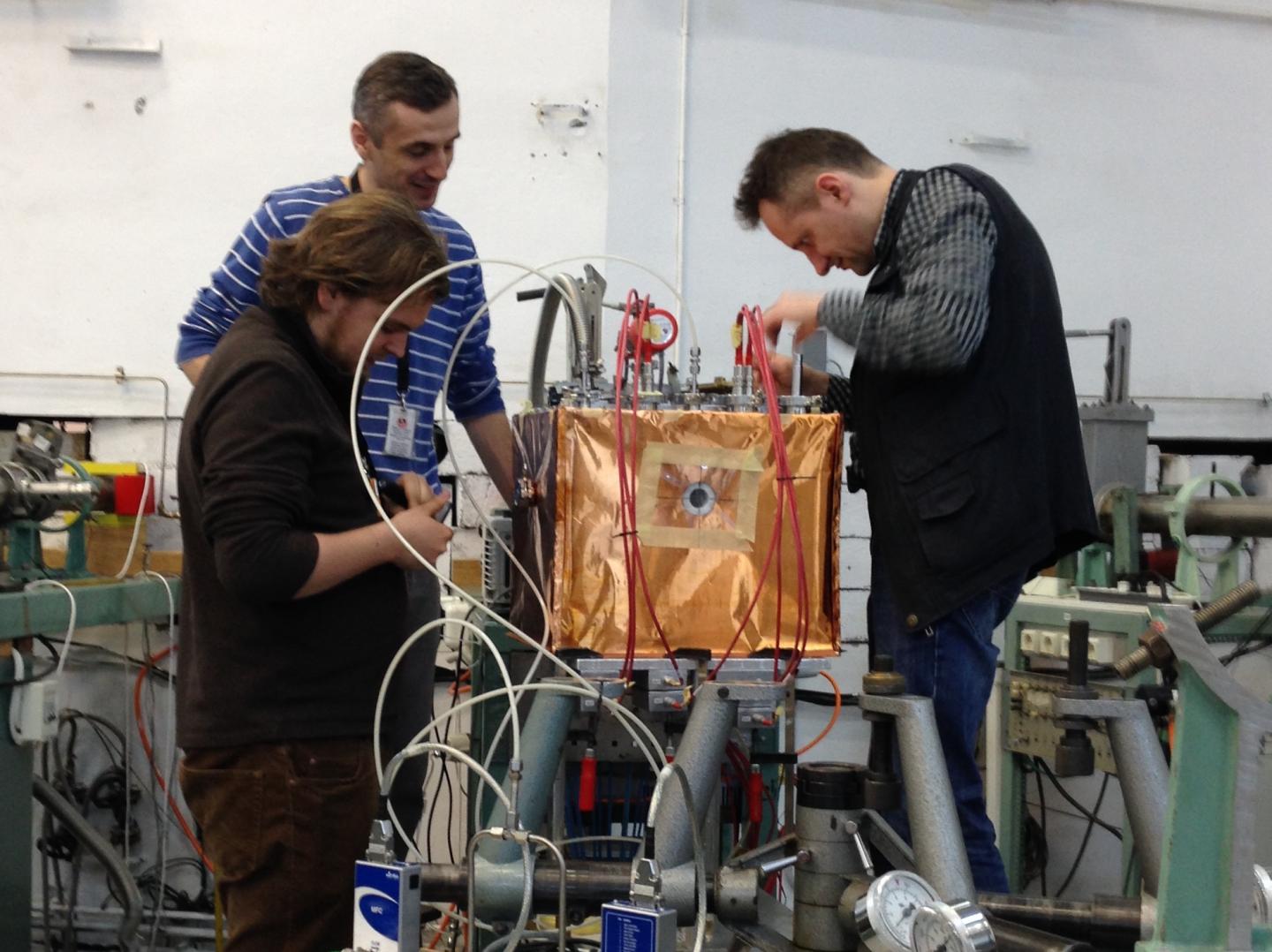 Installation of the Mini-eTPC Demonstrator