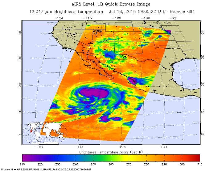 AIRS Image of Estelle