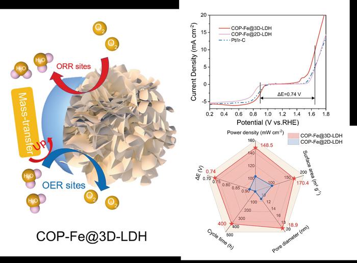 Newly Hierarchically Porous Pyrolysis-Free Bifunctional Catalyst