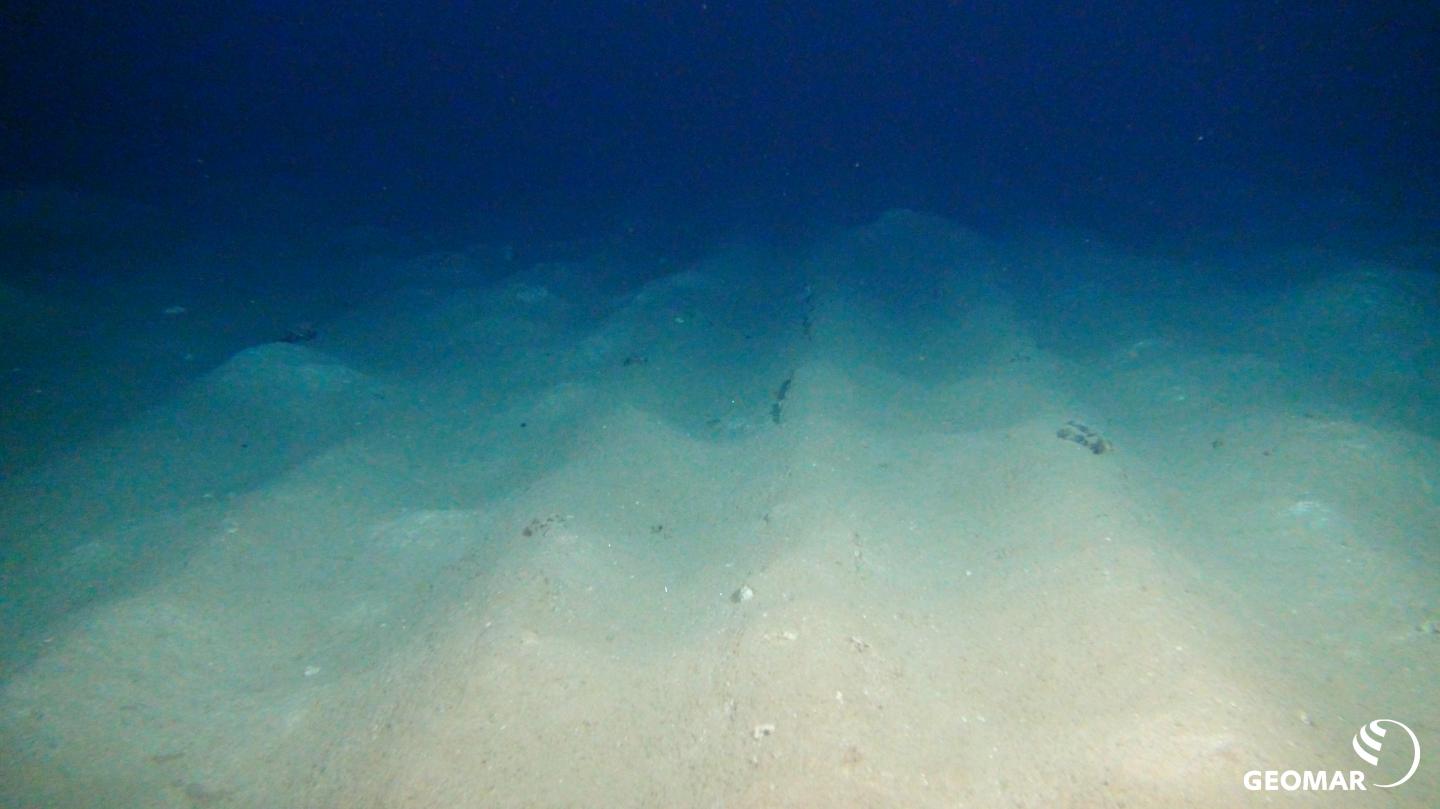 Plough Tracks in the Deep Sea