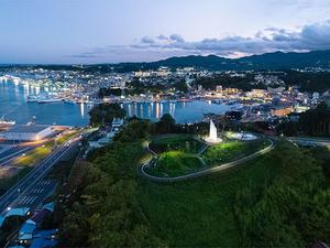 Evening Scenery at the Kesennuma Reconstruction Memorial Park