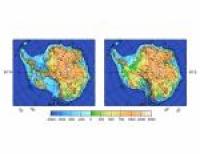 Maps of Antarctic topography