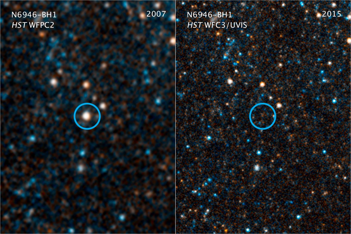 Two Views of a Dying Star