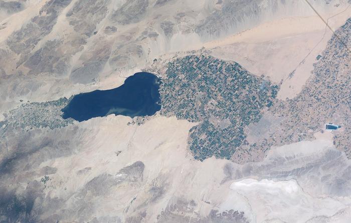 Salton Sea and Imperial Valley aerial