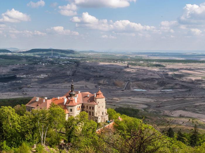 Die Burg Jezeří