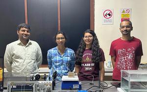 FIST lab group members working on developing photoacoustic sensing/imaging technologies