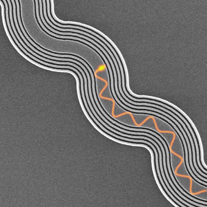 Keeping Light Travel on Track in a Computer Chip